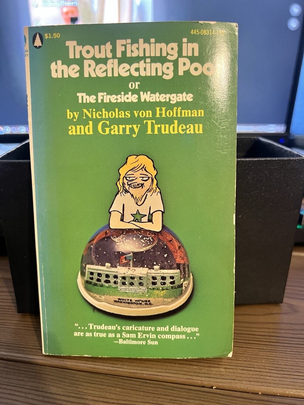 Trout Fishing in the Reflecting Pool by Gary Trudeau, (1973, Paperback)